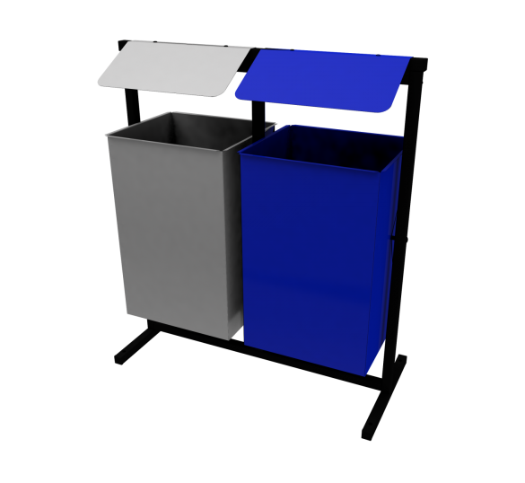 Урны для раздельного сбора мусора «Тандем» 